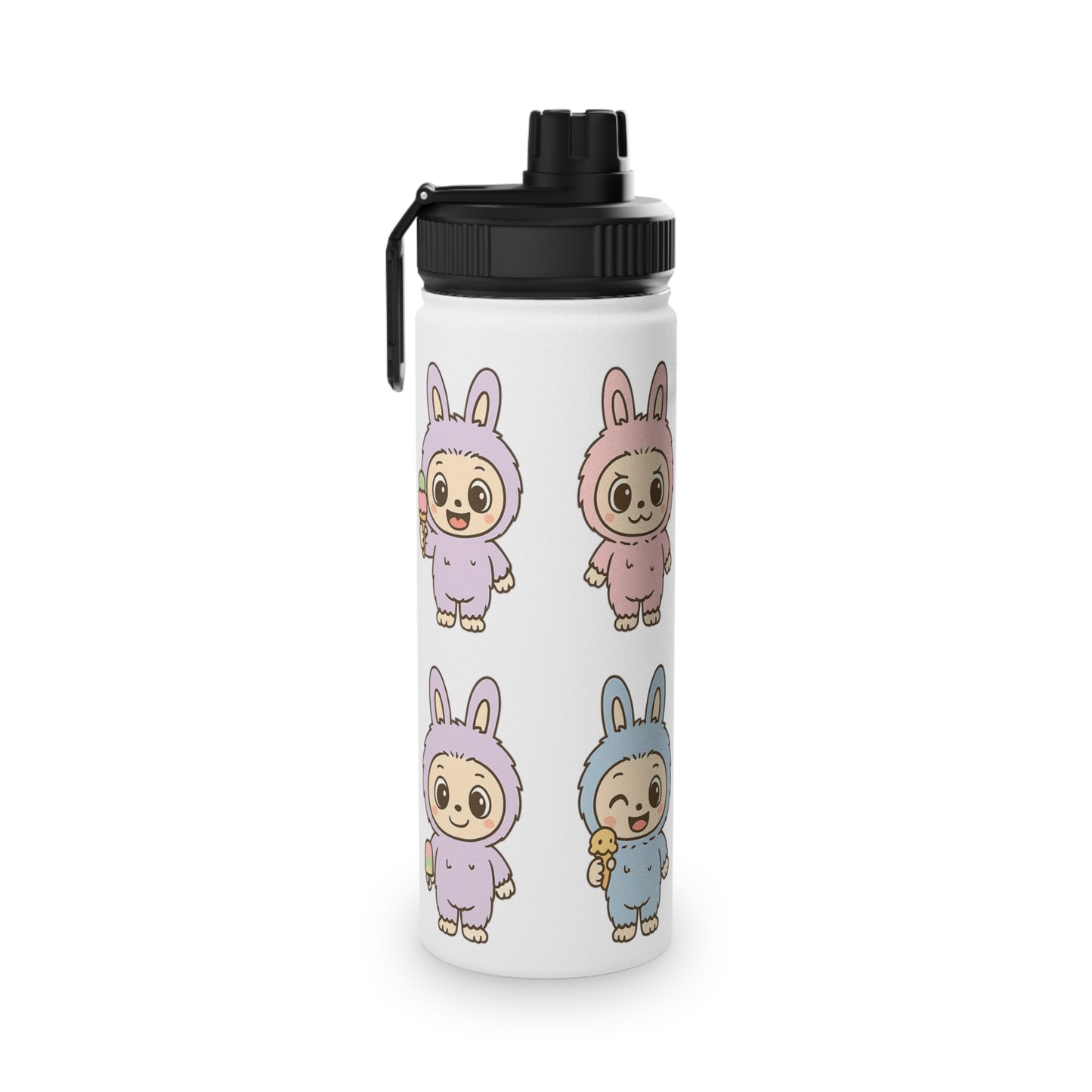 Cute 'Bubu Stainless Steel Water Bottle