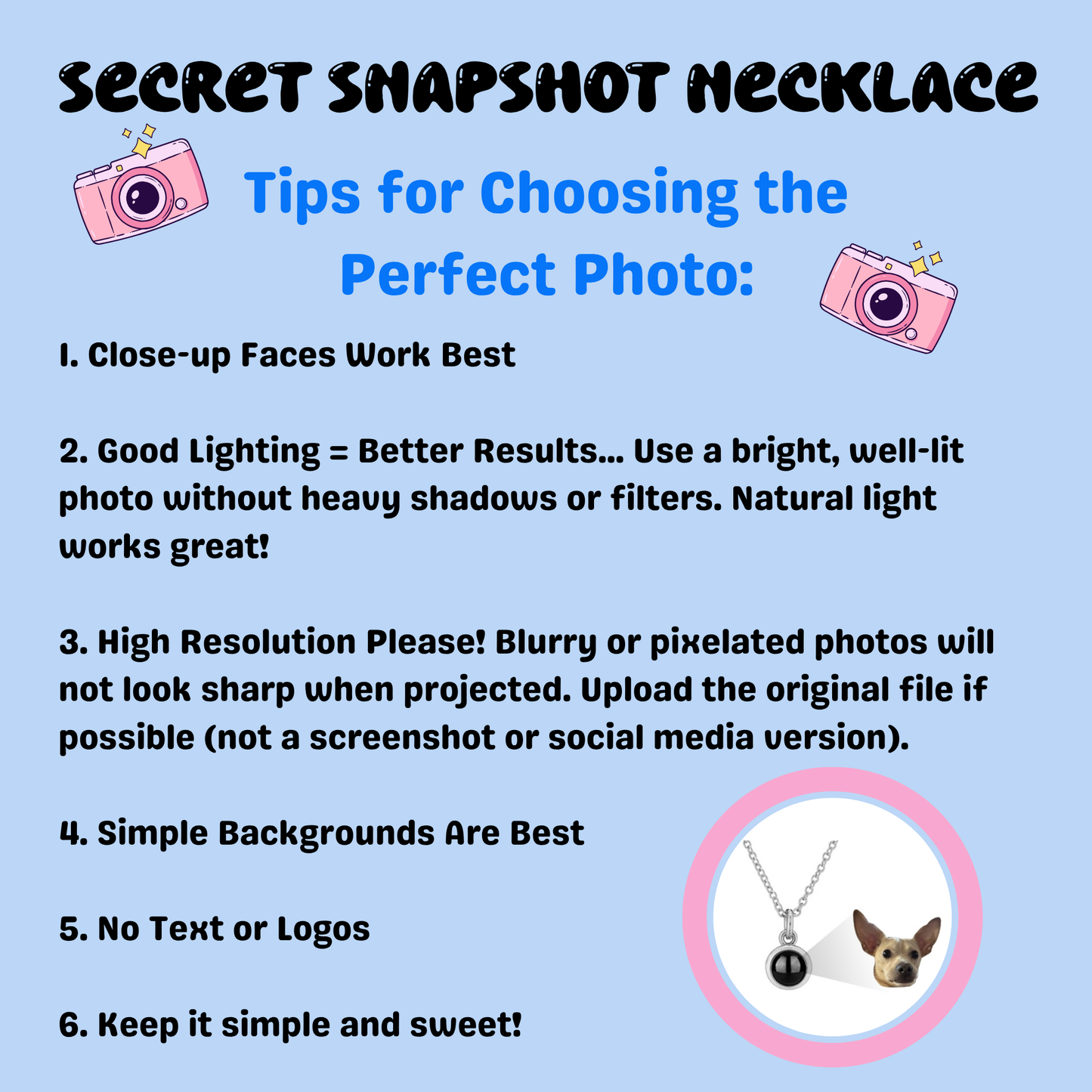 Secret Snapshot Necklace