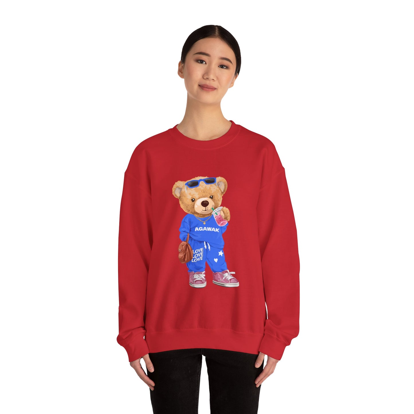 Cute Camp Bear Crewneck (adult sizes)