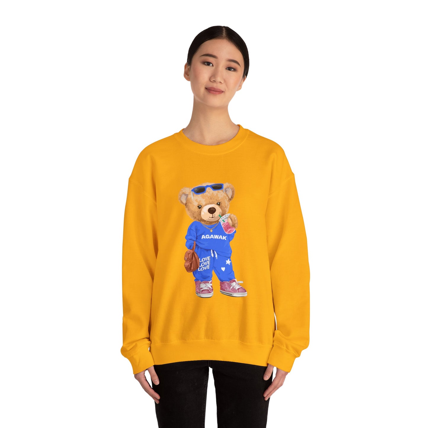 Cute Camp Bear Crewneck (adult sizes)