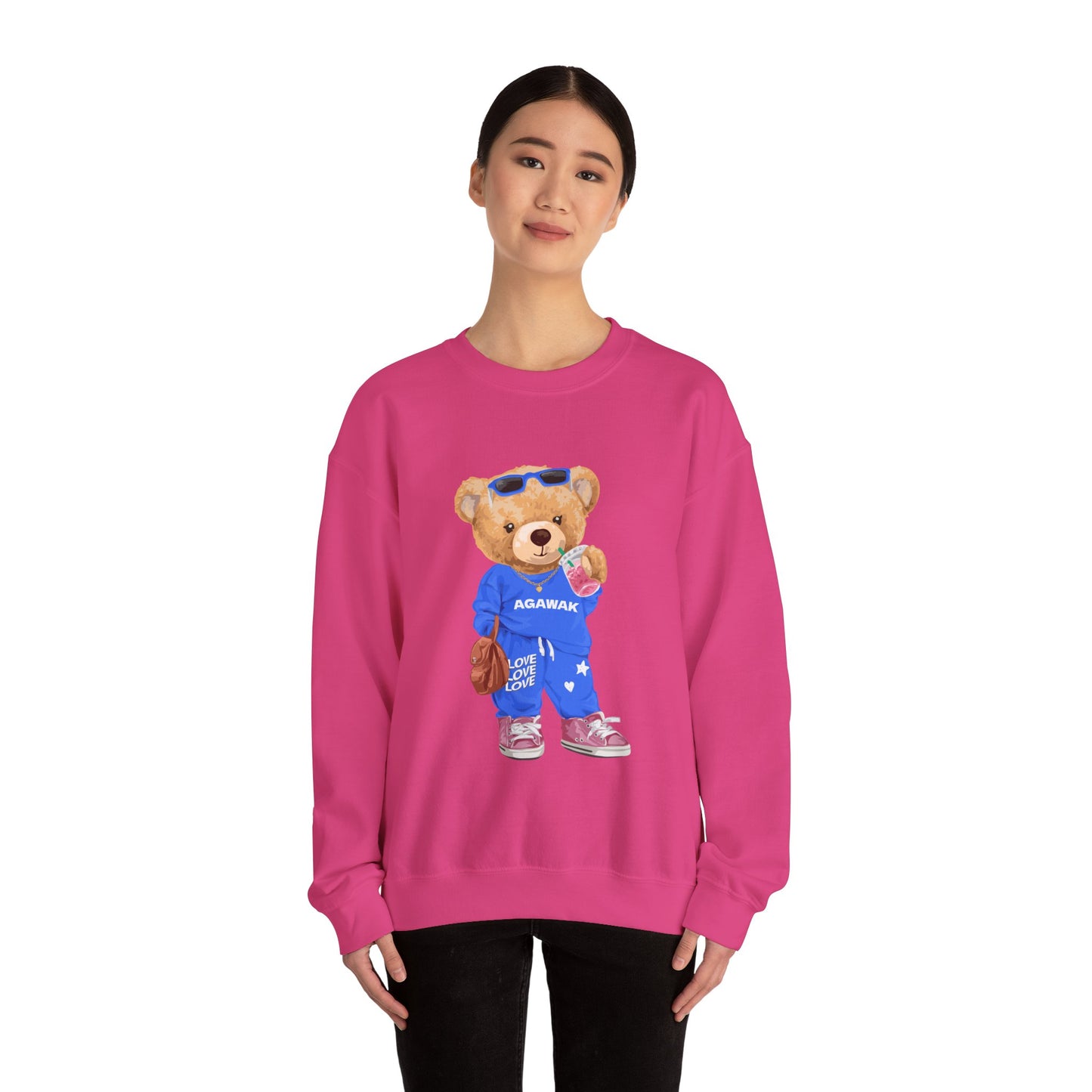 Cute Camp Bear Crewneck (adult sizes)