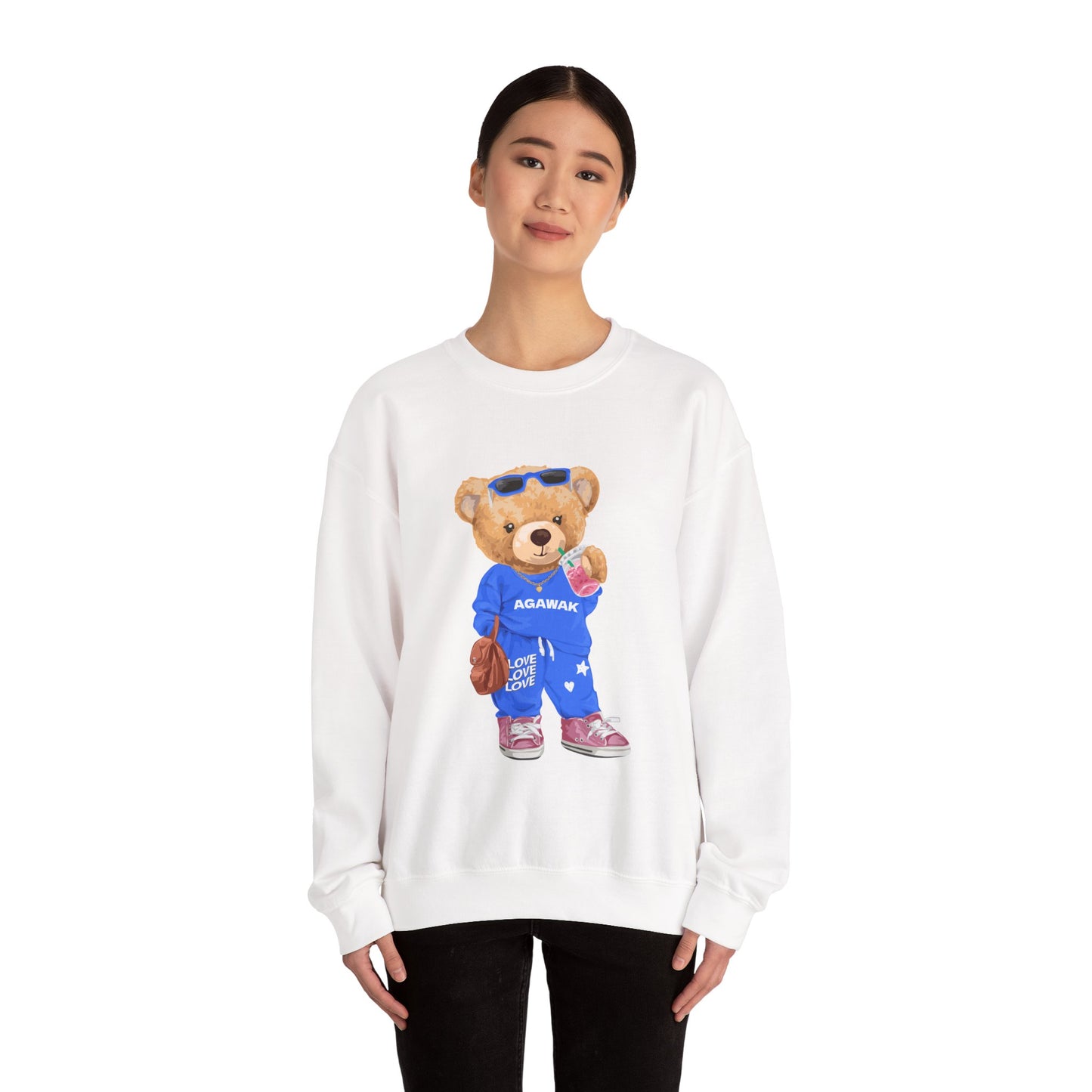 Cute Camp Bear Crewneck (adult sizes)