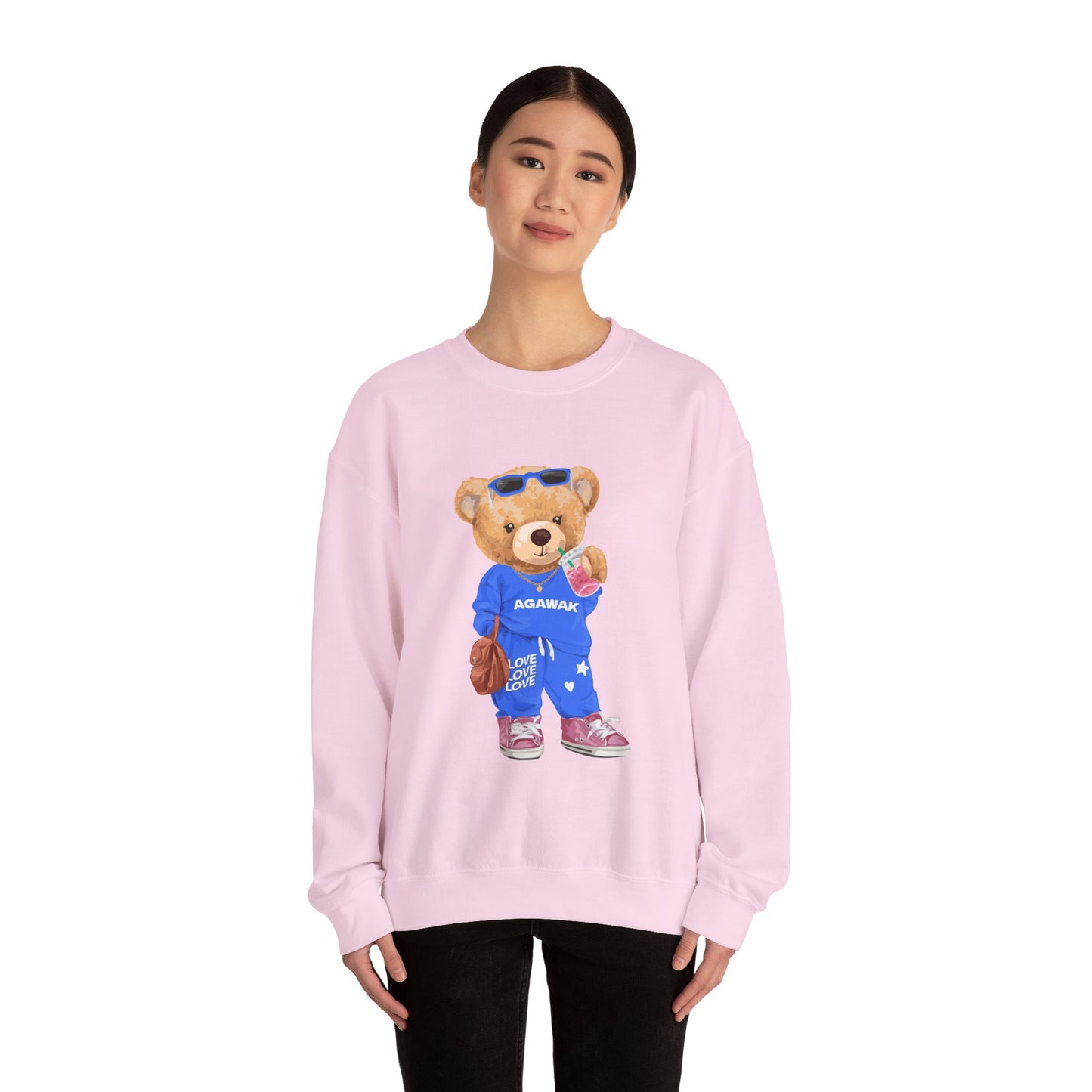 Cute Camp Bear Crewneck (adult sizes)