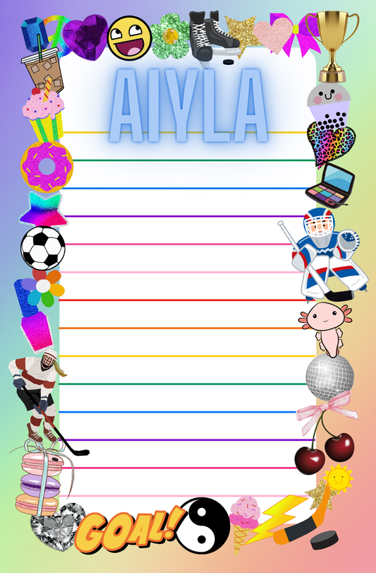 My Favorite Things Stationery