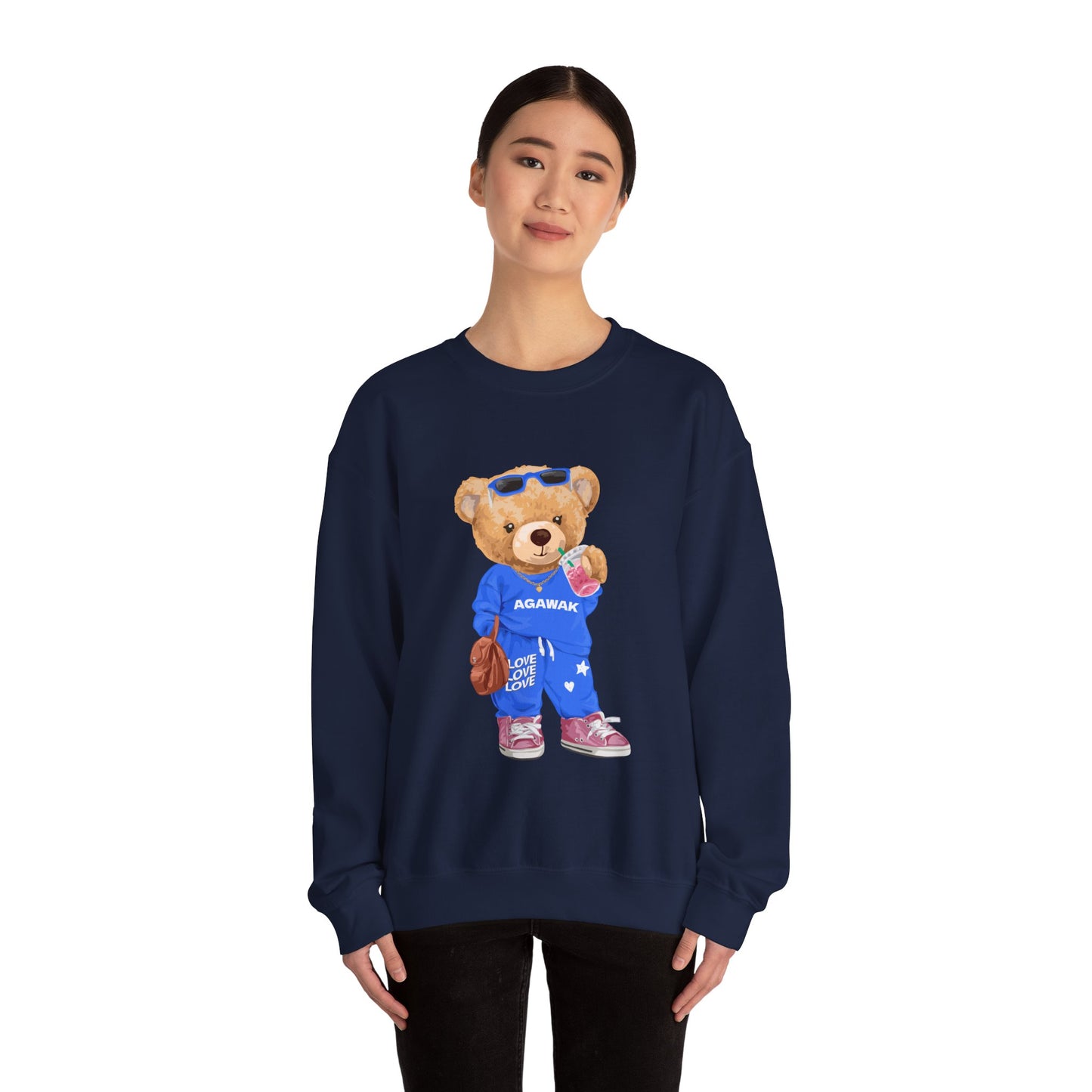 Cute Camp Bear Crewneck (adult sizes)