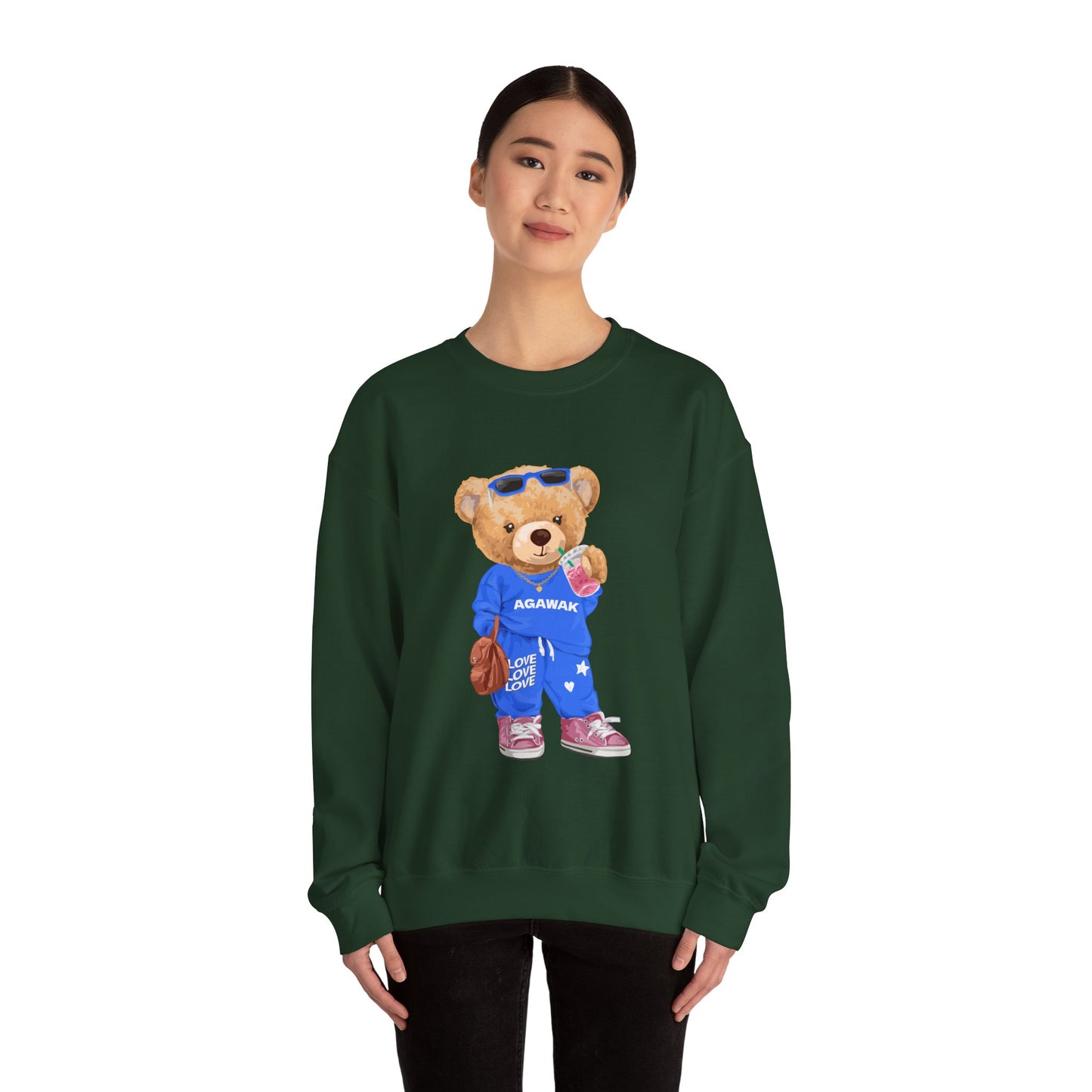 Cute Camp Bear Crewneck (adult sizes)