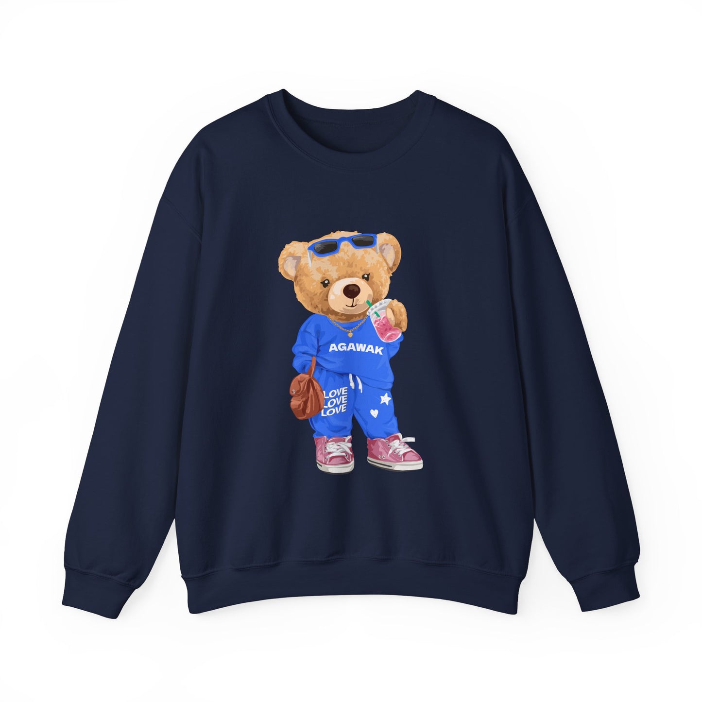 Cute Camp Bear Crewneck (adult sizes)
