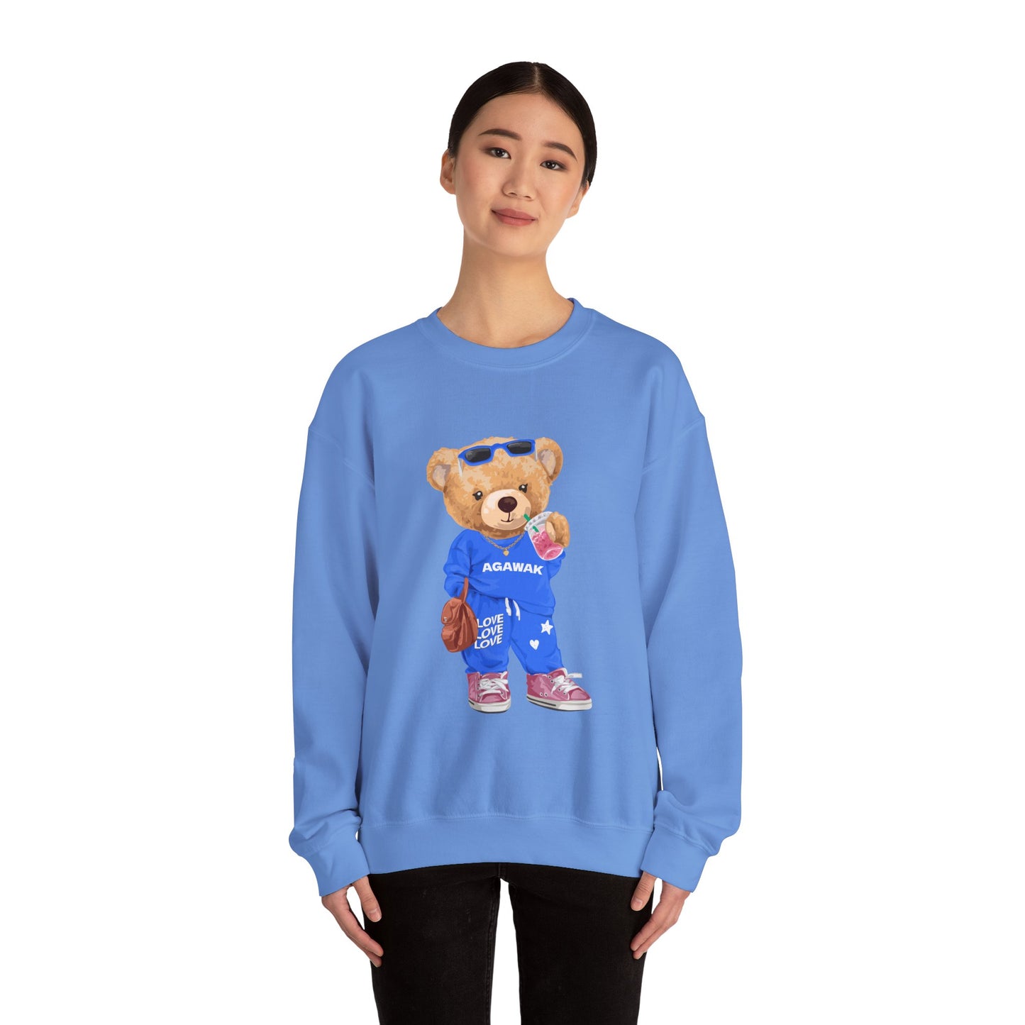 Cute Camp Bear Crewneck (adult sizes)