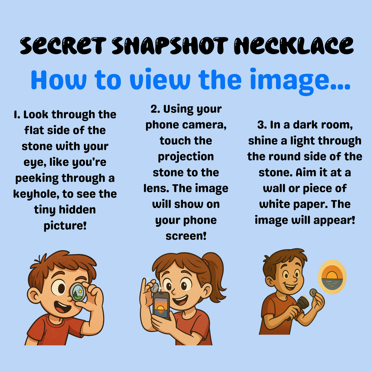 Secret Snapshot Necklace