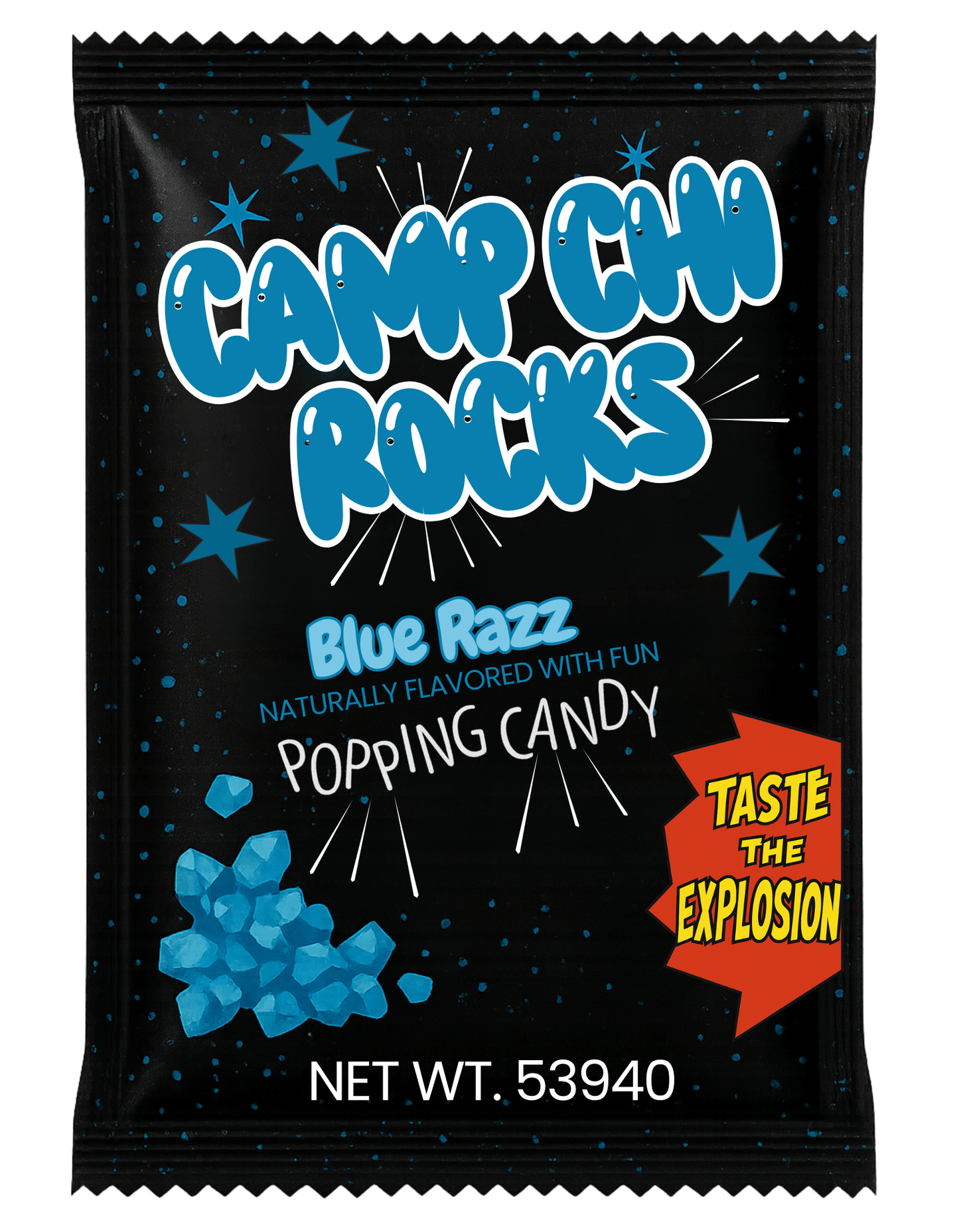 Camp Rocks Zipper Pouch