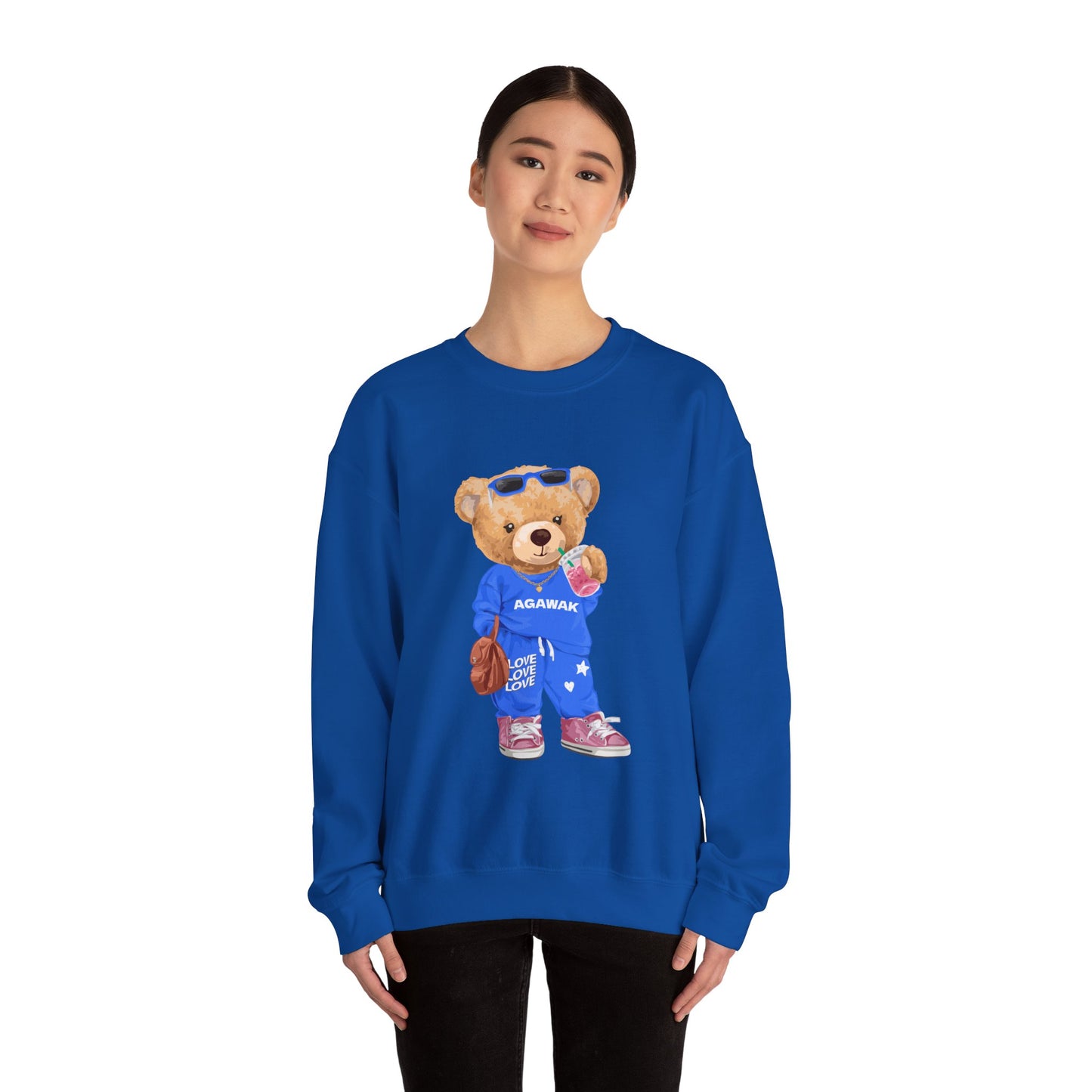 Cute Camp Bear Crewneck (adult sizes)