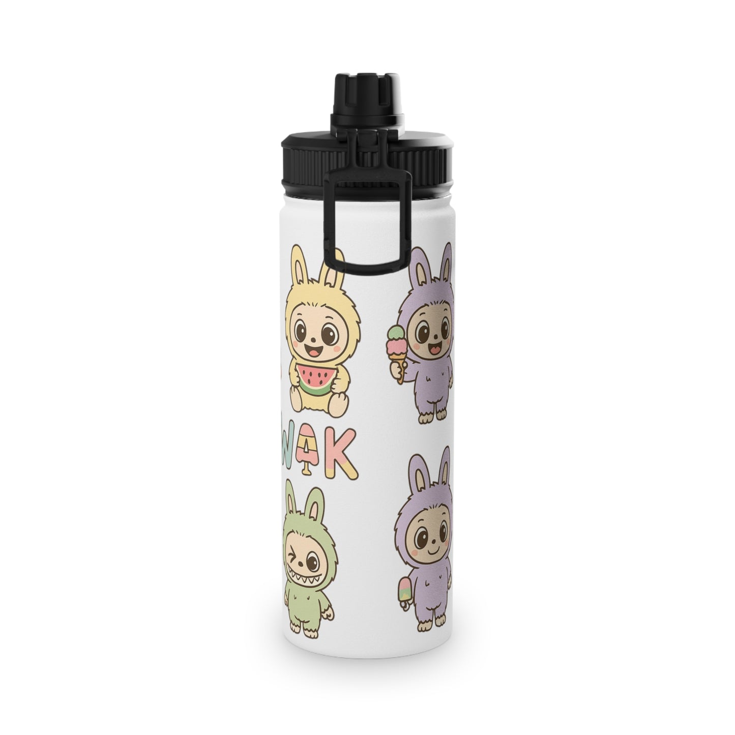 Cute 'Bubu Stainless Steel Water Bottle