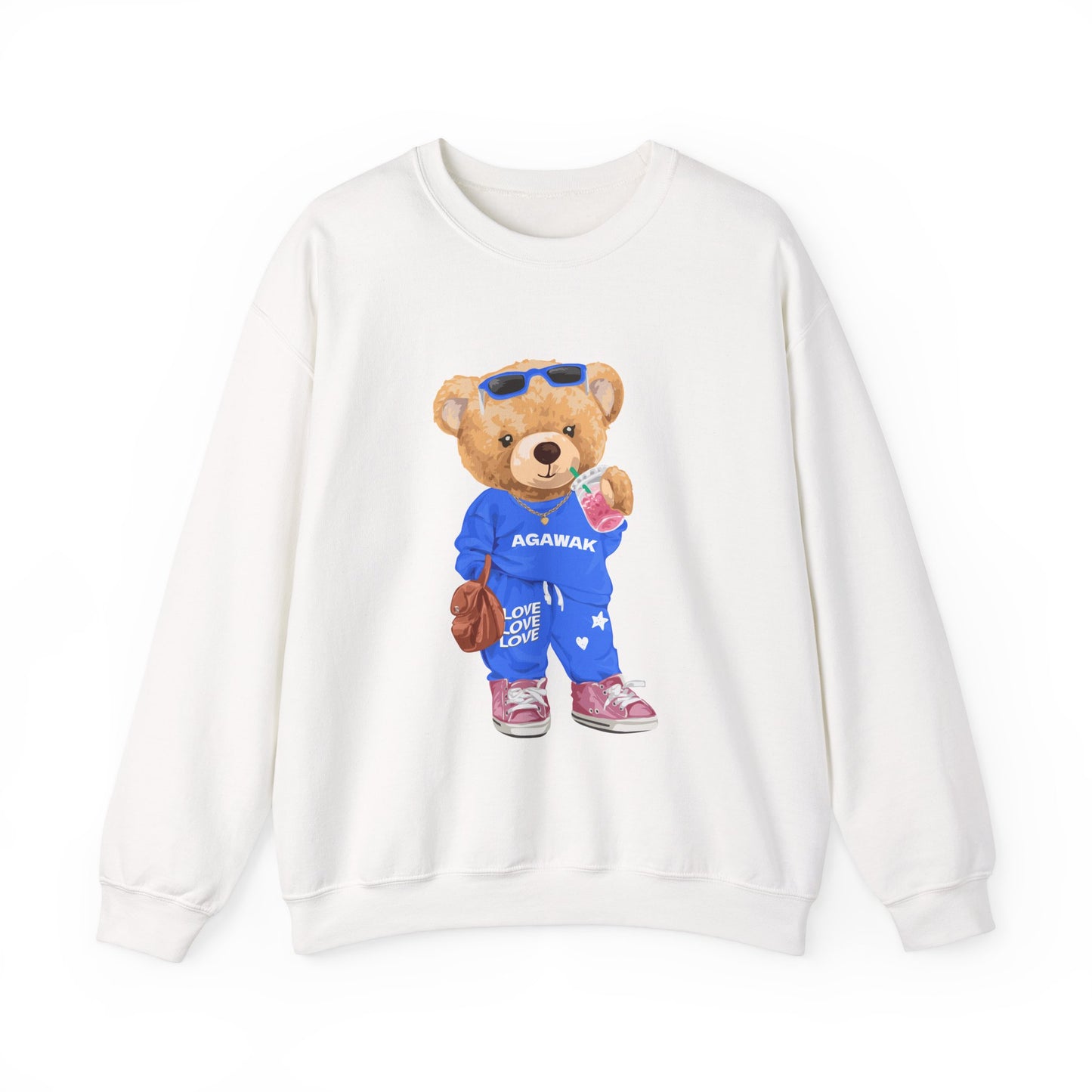 Cute Camp Bear Crewneck (adult sizes)