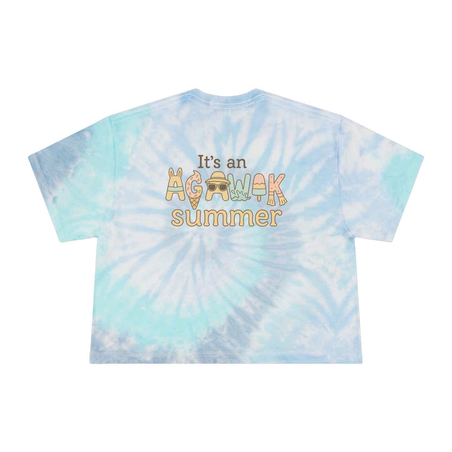 It's a CAMP summer - Labubu Cropped Shirt