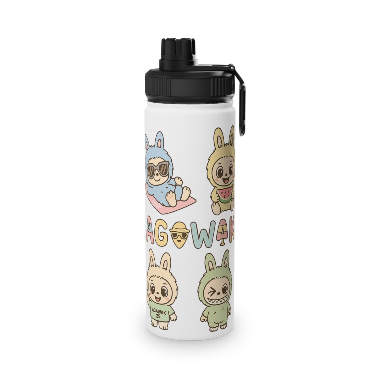 Cute 'Bubu Stainless Steel Water Bottle