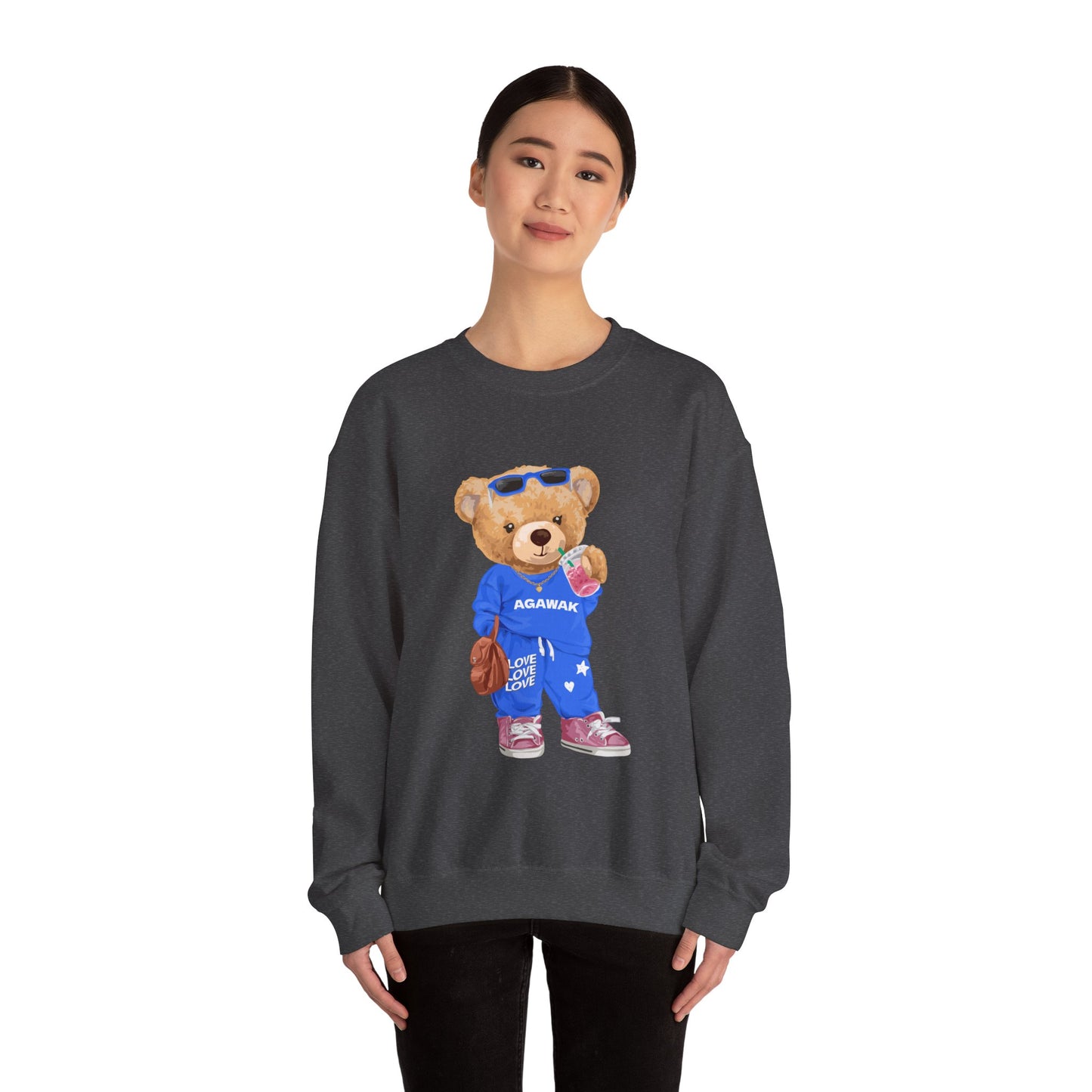 Cute Camp Bear Crewneck (adult sizes)