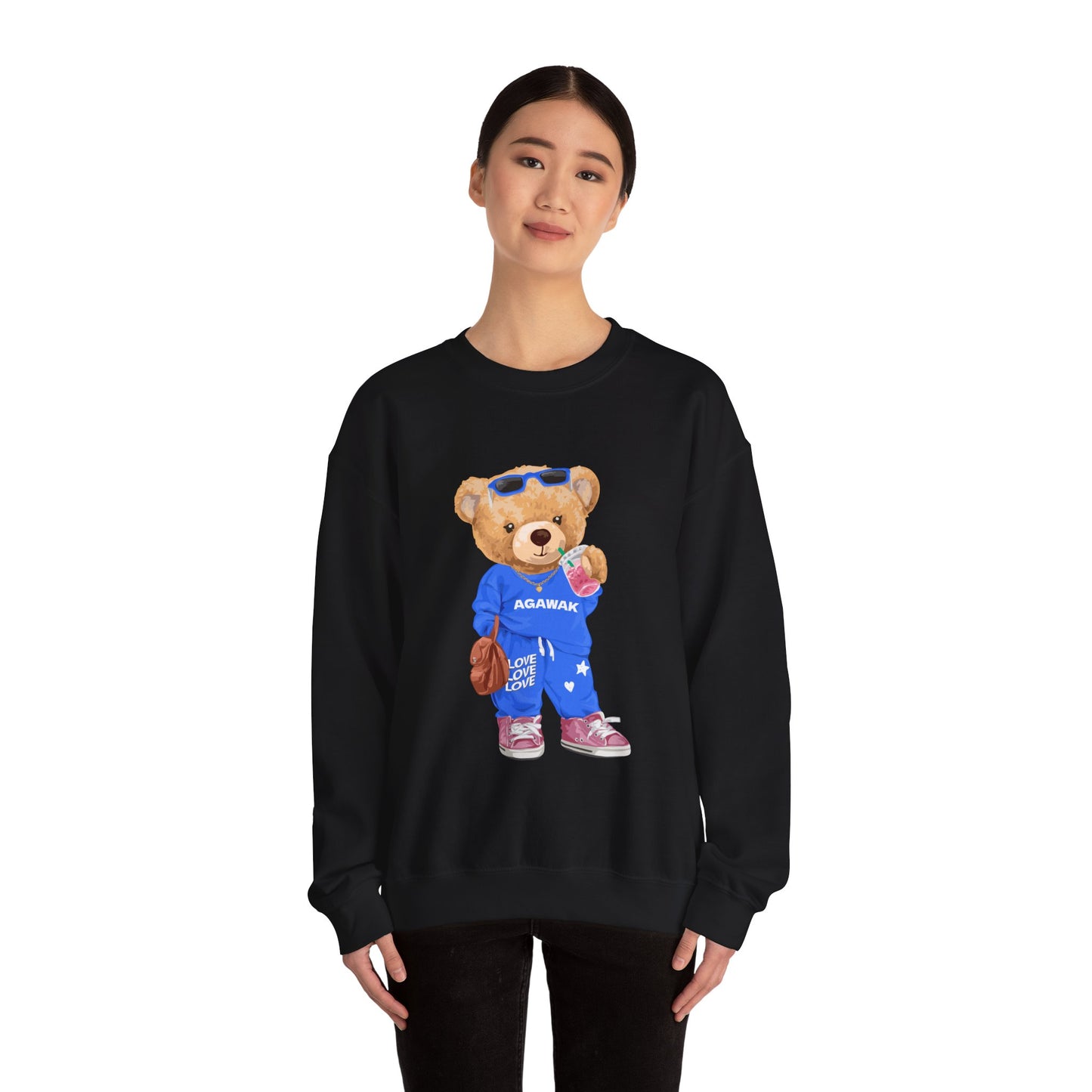 Cute Camp Bear Crewneck (adult sizes)