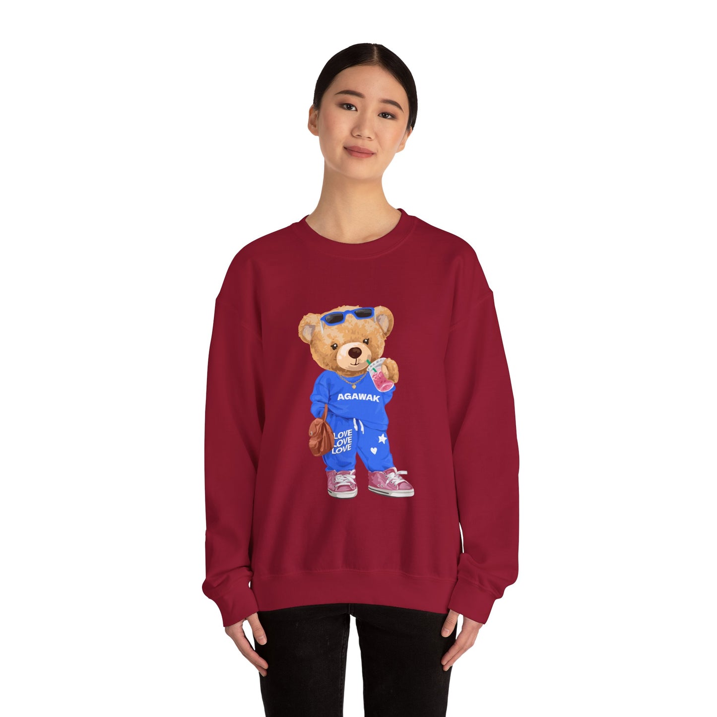 Cute Camp Bear Crewneck (adult sizes)