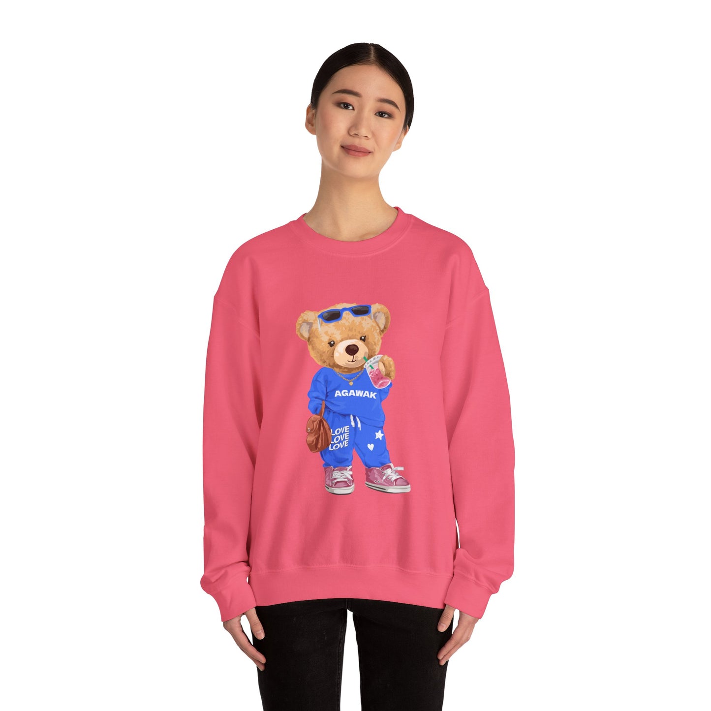 Cute Camp Bear Crewneck (adult sizes)