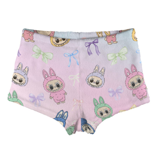 Labubu Fuzzy Shorts