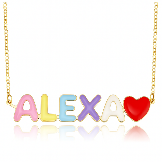 Candy Letter Necklaces