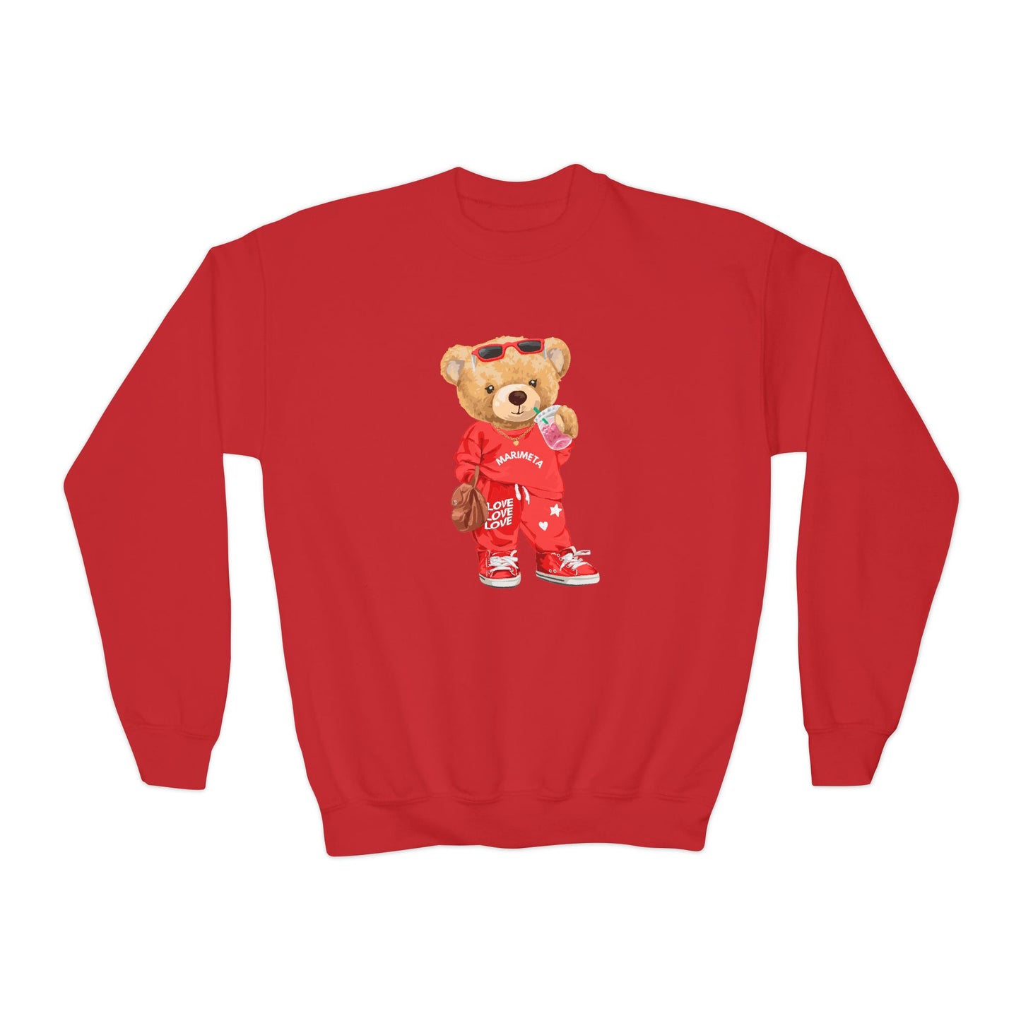 Cute Camp Bear Crewneck (youth sizes)