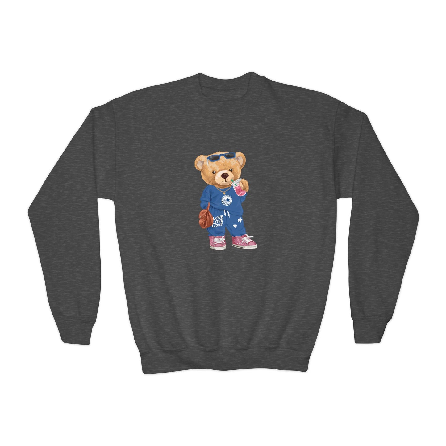 Cute Camp Bear Crewneck (youth sizes)