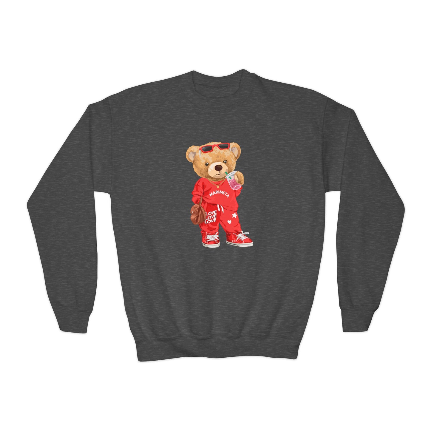 Cute Camp Bear Crewneck (youth sizes)