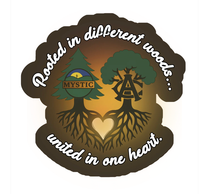 Camp Mystic Sticker for Charity - United in One Heart