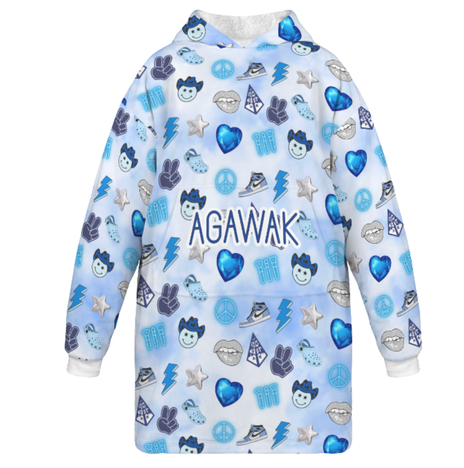 Camp Blanket Hoodie (any camp)