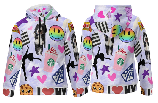 My Favorite Things - Custom Fuzzy Hoodie