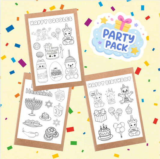 Color-In Creations™ Sketchbook Party Pack - Designed by YOU!