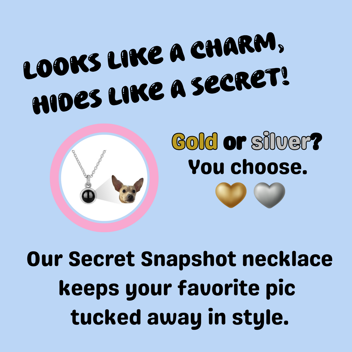 Secret Snapshot Necklace
