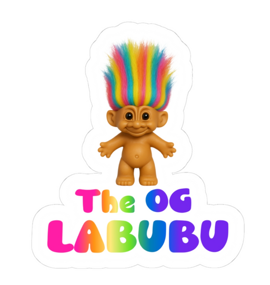 The OG Labubu (Vinyl Sticker)